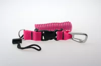 Spiralkabel pink