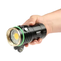RiFF Premium Unterwasser Videolichtausrüstung - groß (12000 Lumen)
